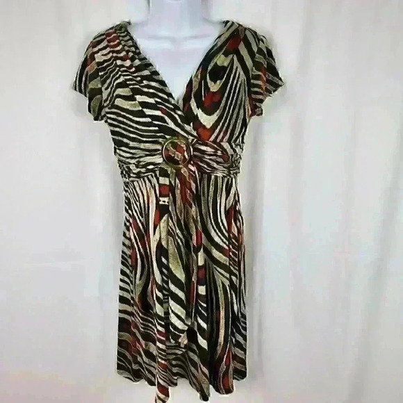 Studio I Petite Dress Women’s Size PS Mult… - Picture 3 of 10
